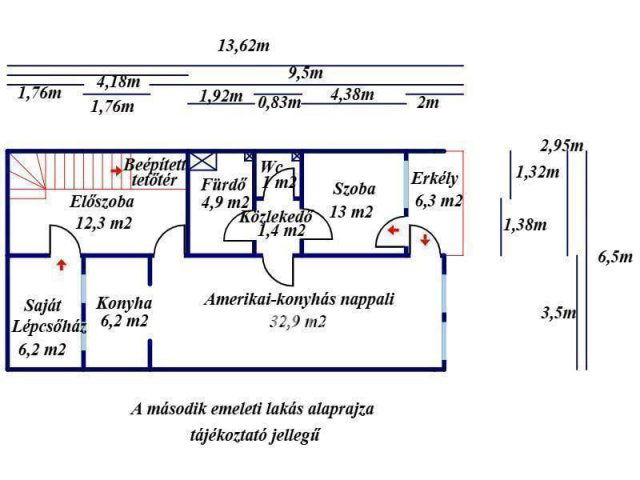 Eladó téglalakás, Szolnokon 79.9 M Ft, 3+2 szobás
