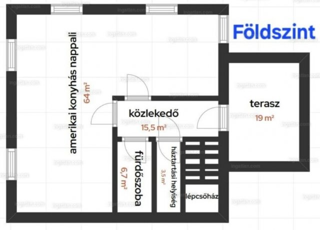 Eladó családi ház, Szabadbattyánban 89.9 M Ft, 4 szobás