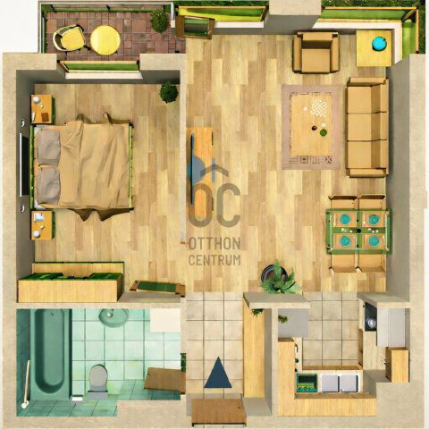 Eladó téglalakás, Budapesten, XIII. kerületben 91.9 M Ft