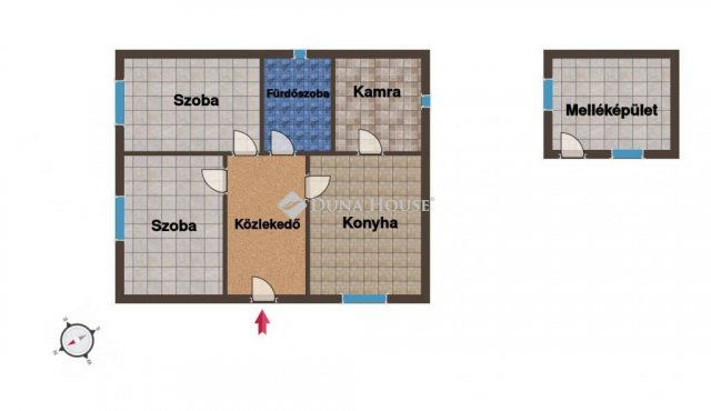 Eladó családi ház, Gádoroson, Munkácsy Mihály utcában 15 M Ft