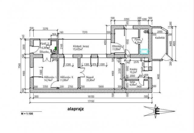 Eladó családi ház, Nyíregyházán 74.9 M Ft, 3 szobás