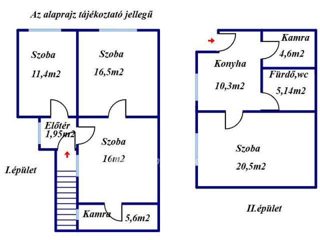 Eladó családi ház, Somoskőújfalun 14.8 M Ft, 4 szobás
