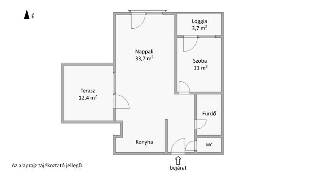 Eladó téglalakás, Budapesten, XIX. kerületben 92 M Ft, 2 szobás