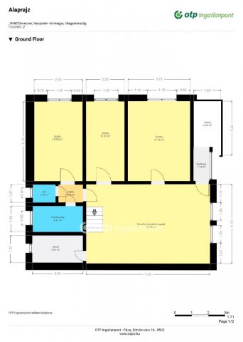 Eladó családi ház, Devecseren 58.99 M Ft, 3+1 szobás