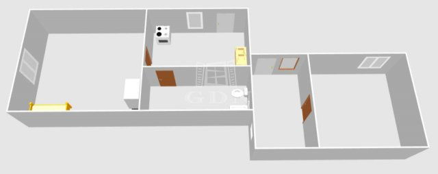 Eladó családi ház, Debrecenben 35.9 M Ft, 2 szobás