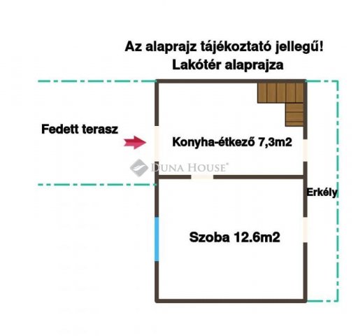 Eladó mezogazdasagi ingatlan, Igalon 18 M Ft, 1 szobás