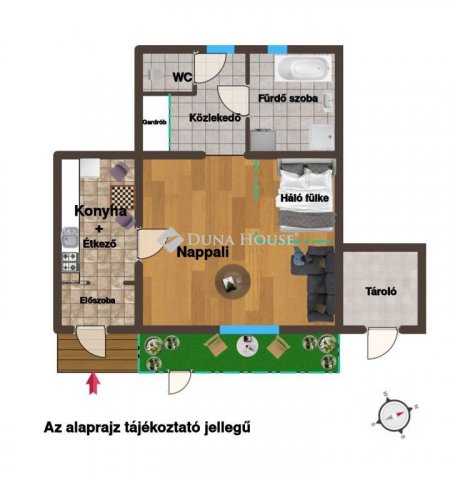 Eladó téglalakás, Sopronban 43.9 M Ft, 1 szobás