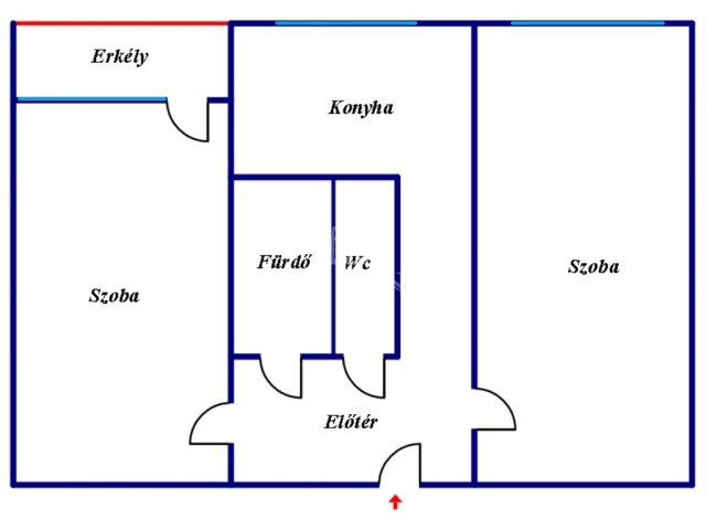 Eladó panellakás, Székesfehérvárott 51 M Ft, 2 szobás