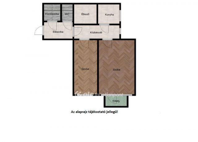 Eladó panellakás, Nyíregyházán 39.9 M Ft, 2 szobás