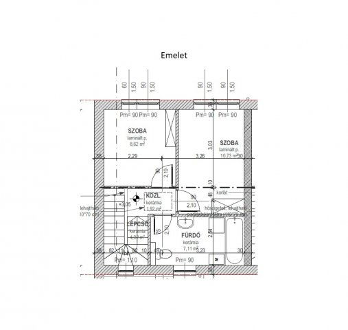 Eladó téglalakás, Cegléden 57 M Ft, 3 szobás