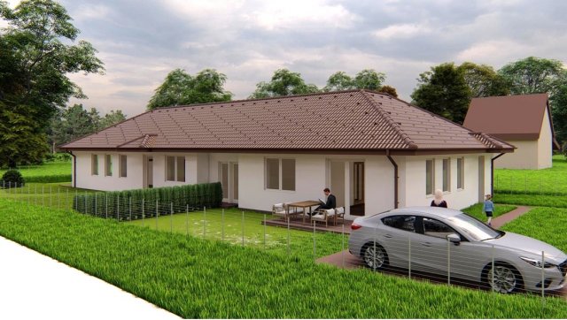 Eladó ikerház, Csörögön 77.9 M Ft, 4 szobás