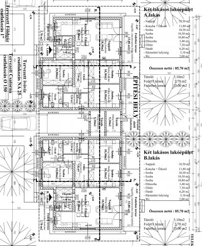 Eladó ikerház, Kartalon 80 M Ft, 4 szobás / költözzbe.hu