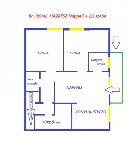 Eladó családi ház, Budapesten, IV. kerületben 115.9 M Ft