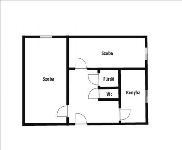 Eladó panellakás, Mosonmagyaróváron 41.5 M Ft, 2 szobás