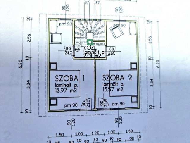 Eladó családi ház, Dunakeszin, Harcsa utcában 56.9 M Ft