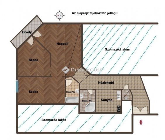 Eladó téglalakás, Budapesten, VII. kerületben 99.9 M Ft