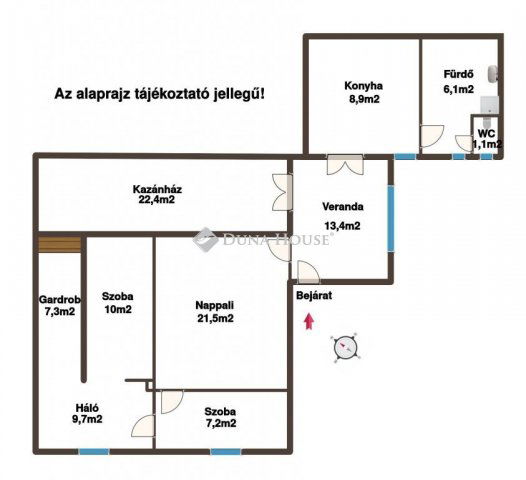 Eladó családi ház, Sopronban, Hajnal téren 79.9 M Ft, 4 szobás