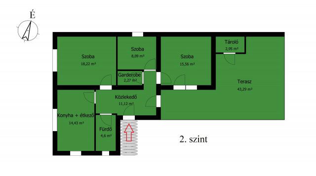 Eladó családi ház, Miskolcon 87.9 M Ft, 3+1 szobás