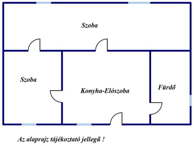 Eladó családi ház, Erdőtelken 6.5 M Ft, 2 szobás