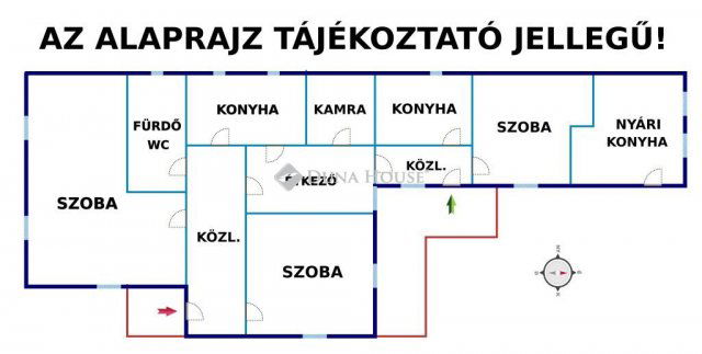 Eladó családi ház, Pilisen 54.9 M Ft, 3 szobás