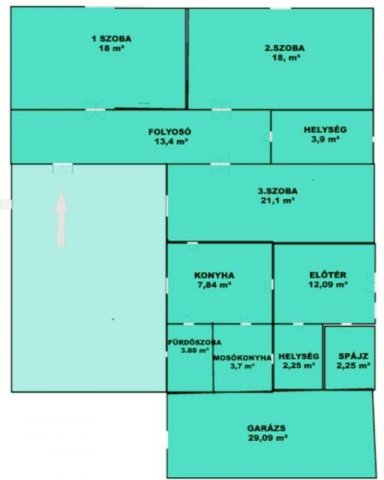 Eladó családi ház, Olaszliszkán 12 M Ft, 3 szobás