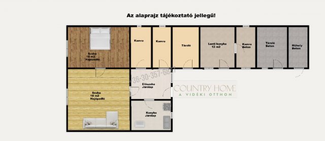 Eladó családi ház, Szatymazon 34.9 M Ft, 2 szobás