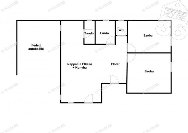 Eladó ikerház, Helvécián 57.9 M Ft, 3 szobás