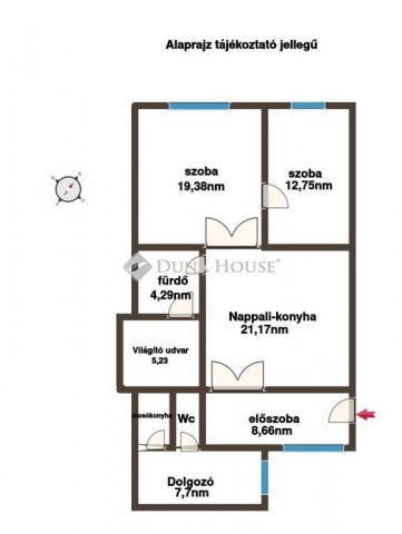 Eladó téglalakás, Budapesten, VI. kerületben 136.9 M Ft