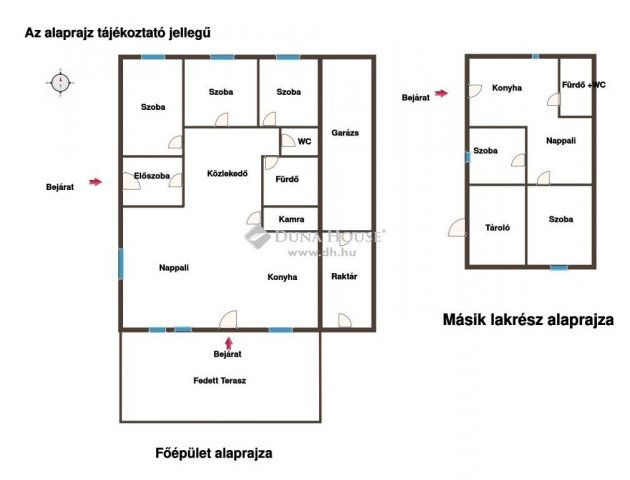 Eladó családi ház, Deszken 95 M Ft, 3+4 szobás