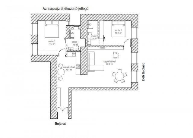Kiadó téglalakás, albérlet, Budapesten, VI. kerületben