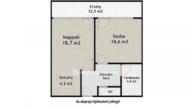Eladó téglalakás, Hajdúszoboszlón 75 M Ft, 2 szobás