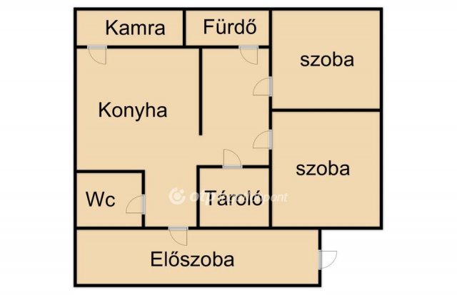 Eladó családi ház, Nyíregyházán 51.999 M Ft, 2 szobás
