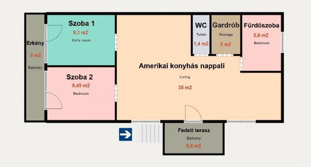 Eladó téglalakás, Kiskunhalason 29.9 M Ft, 2 szobás