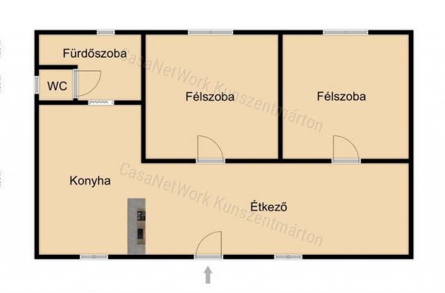 Eladó nyaraló, Cserkeszőlőn 36.9 M Ft / költözzbe.hu