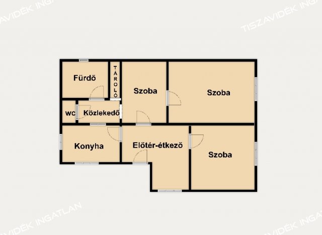 Eladó családi ház, Nagykörűn, Rákóczi úton 25.9 M Ft