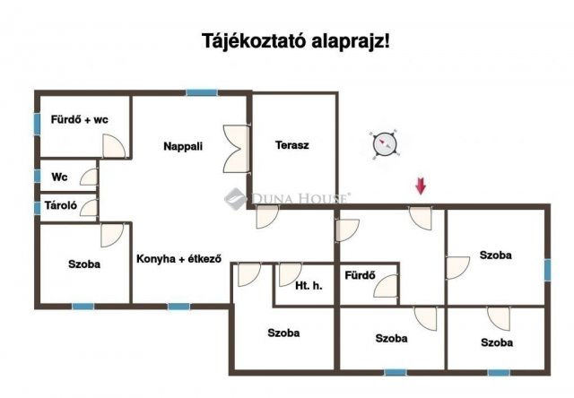 Eladó családi ház, Kókán 99.4 M Ft, 6 szobás