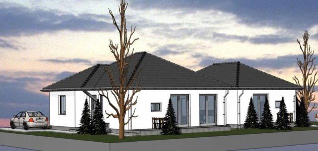 Eladó ikerház, Százhalombattán 89.9 M Ft, 3 szobás