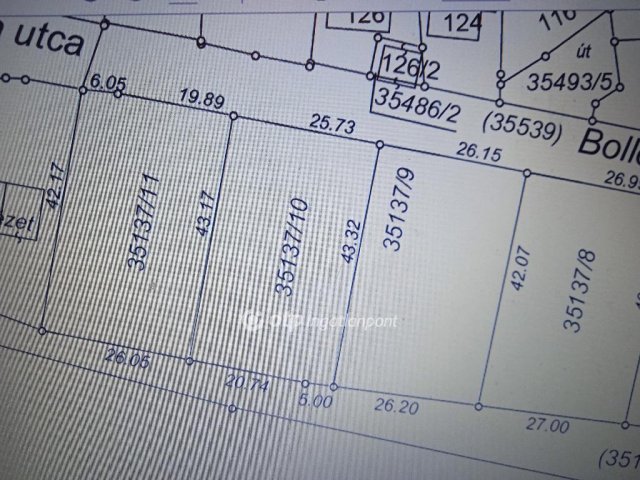 Eladó telek, Miskolcon 4.5 M Ft / költözzbe.hu