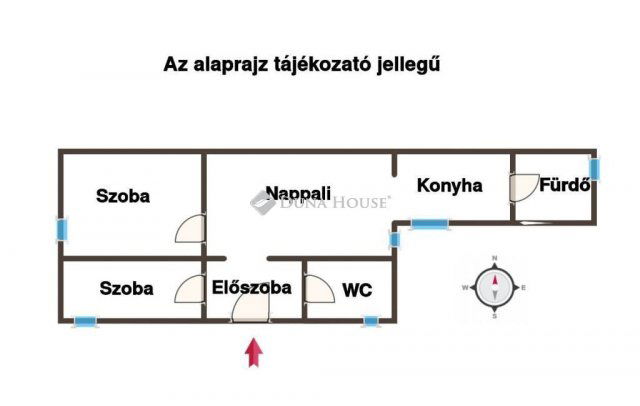 Eladó nyaraló, Dömsödön 76 M Ft, 3 szobás