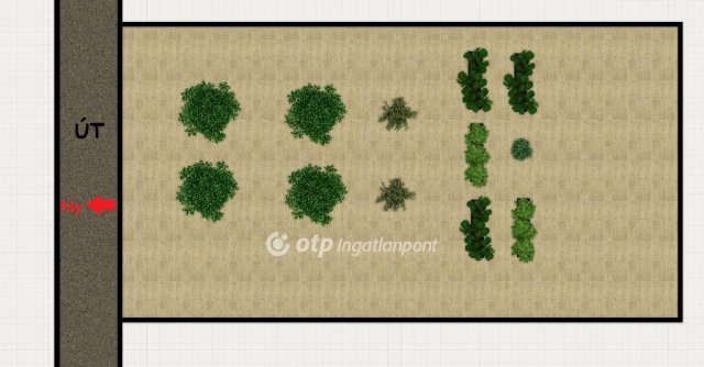 Eladó telek, Baján 8.5 M Ft / költözzbe.hu