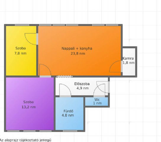 Eladó téglalakás, Salgótarjánban, Tanács úton 19.9 M Ft