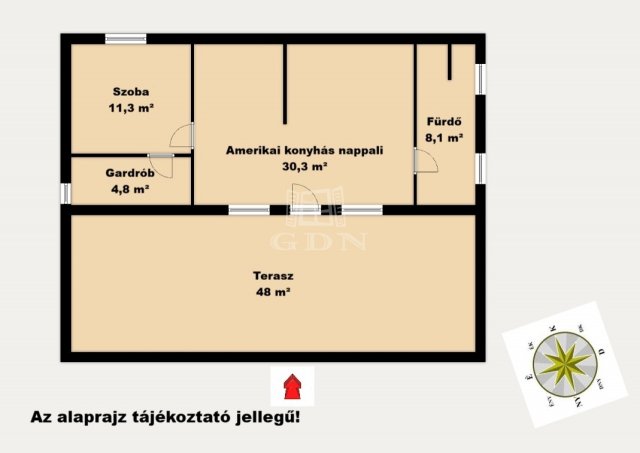 Eladó családi ház, Csévharaszton 37 M Ft, 2 szobás