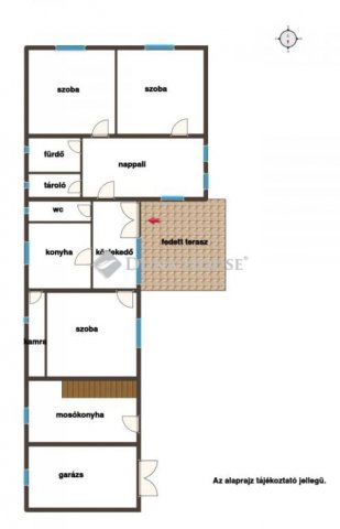 Eladó családi ház, Balatonbogláron 104.9 M Ft, 4 szobás