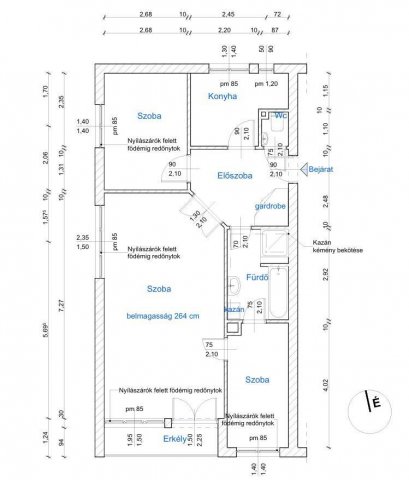 Eladó téglalakás, Budapesten, II. kerületben 147.5 M Ft