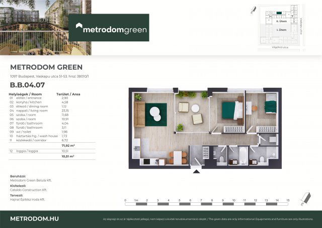 Eladó téglalakás, Budapesten, IX. kerületben, Vaskapu utcában