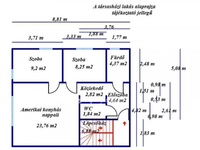 Eladó téglalakás, Albertirsán 52.8 M Ft, 3 szobás