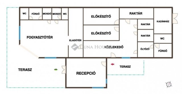Eladó üzlethelyiség, Hosszúpályin 55 M Ft