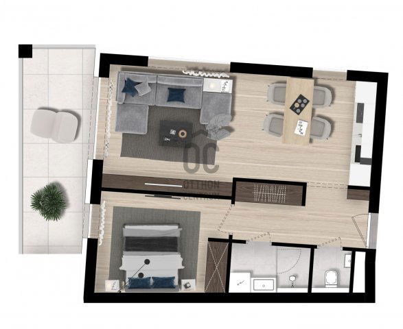 Eladó téglalakás, Siófokon 89.9 M Ft, 2 szobás