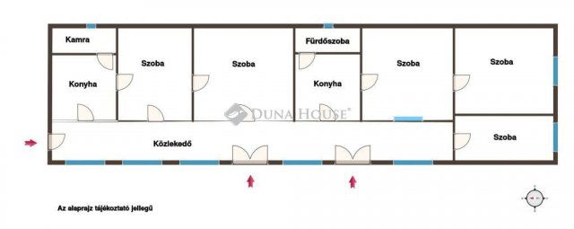 Eladó családi ház, Nagynyárádon 11 M Ft, 5 szobás