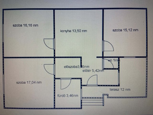 Eladó családi ház, Kazáron 22.5 M Ft, 3 szobás